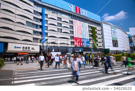 Tokyo cityscape in Japan "Seibu Railway Ikebukuro Station East Exit" etc. Tokyo cityscape in Japan "Seibu Railway Ikebukuro Station East Exit" etc. 54028020