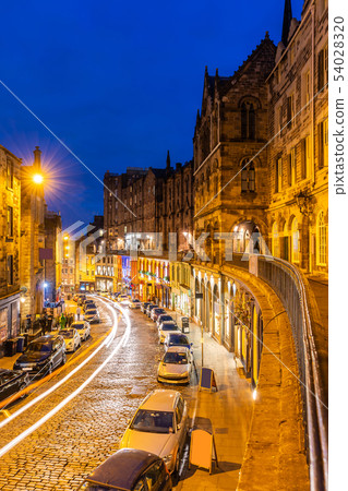 Edinburgh old town Sunset Edinburgh old town Sunset 54028320