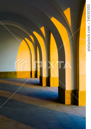 Corridor Colonnade Arcade Background Corridor Colonnade Arcade Background 54030303