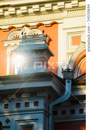 Architectural Excesses in the Facade Decoration Architectural Excesses in the Facade Decoration 54030694