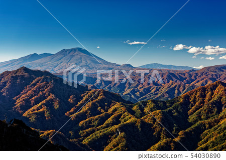 從Myoyoshiyama和Nakanotake看到的淺間山 從Myoyoshiyama和Nakanotake看到的淺間山 54030890
