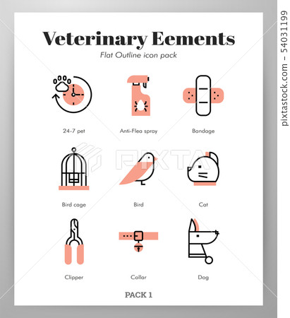 Veterinary elements flat pack 54031199