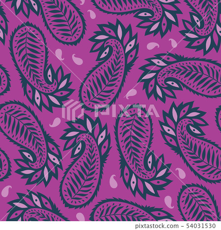Paisley seamless pattern. 54031530