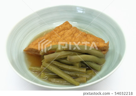 Home-made, rustic home-made "Boiled deep fried rice with sand beans" 54032218
