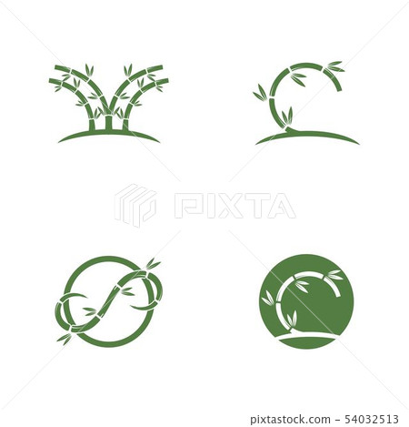 Bamboo Logo Template vector icon 54032513