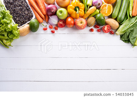 Healthy lifestyle and food concept.  54033845