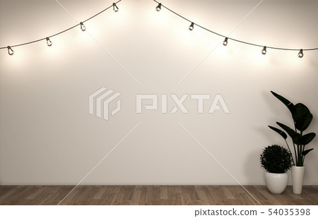 mock up poster cabinet Modern in living room 54035398