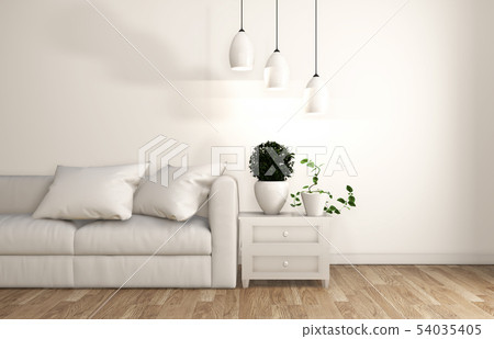 mock up living room decoration japanese 54035405