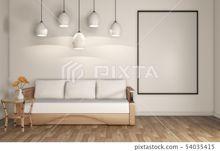mock up living room decoration japanese 54035415