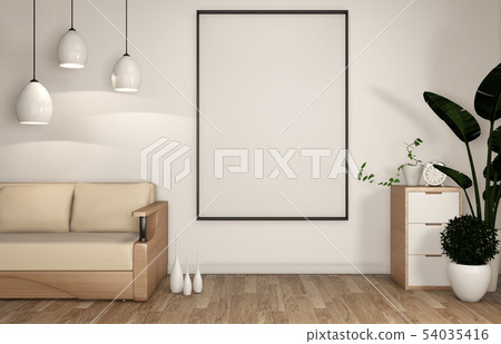 mock up living room decoration japanese 54035416