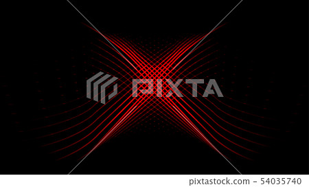 Red x target mark light abstract 54035740