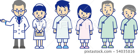 Doctor Nurse Patient Set Doctor Nurse Patient Set 54035816