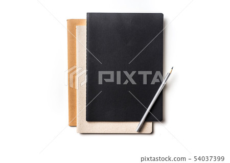 3 notebook isolated on white background 54037399