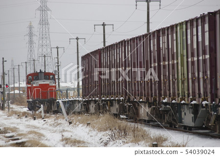 Freight train of Hachinohe Rinkai Railway Line Freight train of Hachinohe Rinkai Railway Line 54039024