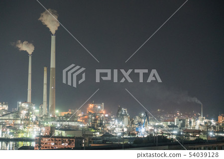 Zhounan工廠夜景 Zhounan工廠夜景 54039128