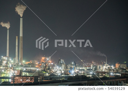 Zhounan factory night view 54039129