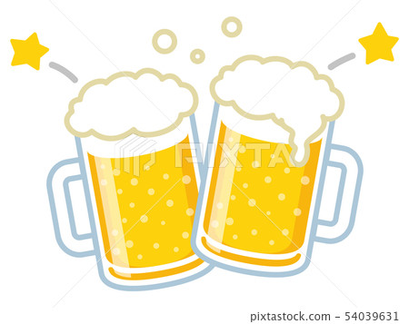 A toast with beer 54039631