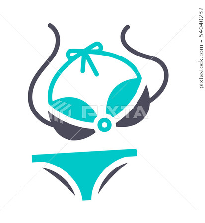 New gray turquoise icon on a white background New gray turquoise icon on a white background 54040232