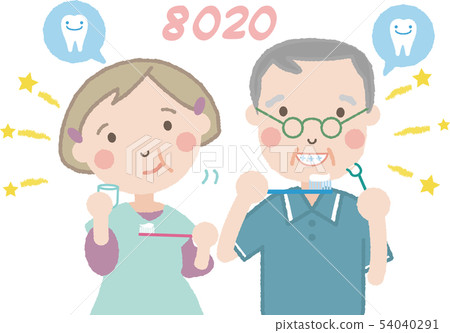 Adult tooth brushing (senior) 26 54040291
