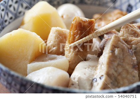 Oden served on a plate Oden served on a plate 54040751