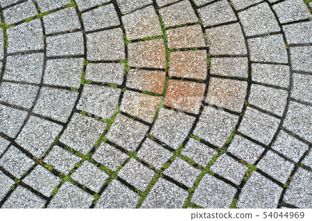 鵝卵石的彎曲的樣式 54044969