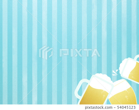 Background-Beer-Toast-Stripe-Blue 54045123