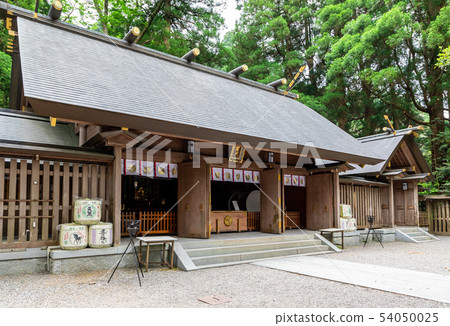 The shrine's hall of worship Teniwato Shrine Nishimotogu 54050025