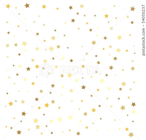 Gold stars. Confetti celebration Gold stars. Confetti celebration 54050237