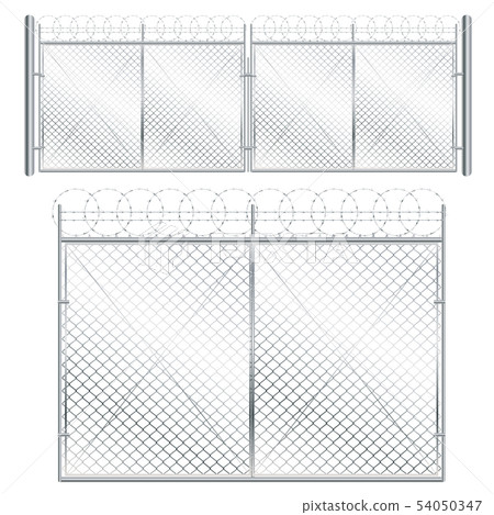 Metal Mesh Gate 54050347