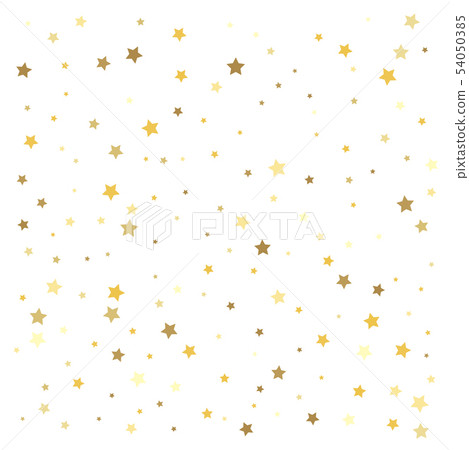 Gold stars. Confetti celebration Gold stars. Confetti celebration 54050385