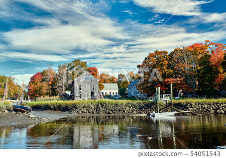 Fall at Essex, Massachusetts, USA. Fall at Essex, Massachusetts, USA. 54051543