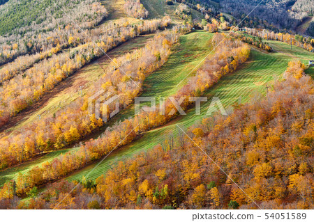 View from Artist's Bluff in autumn, New Hampshire View from Artist's Bluff in autumn, New Hampshire 54051589