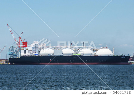 LNG carrier carrying liquefied natural gas 54051758