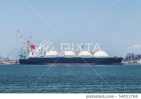 LNG carrier carrying liquefied natural gas 54051769