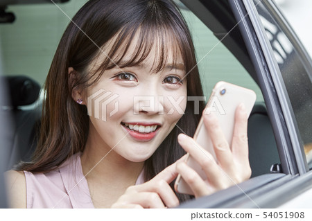 Car, Drive, CEO, President, Business Woman 54051908