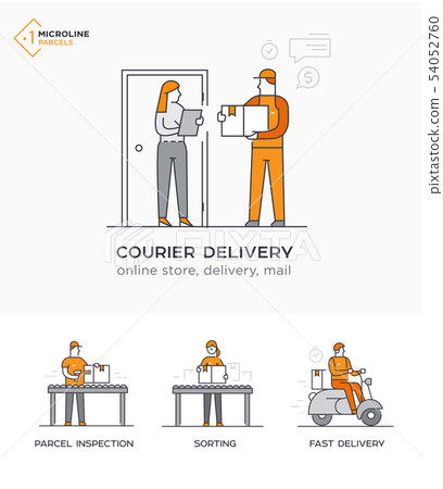 Delivery service, mail, courier online ordering 54052760