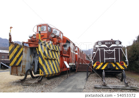 Usui Pass railroad cultural unevenness (DD 53 - 1) 54053372