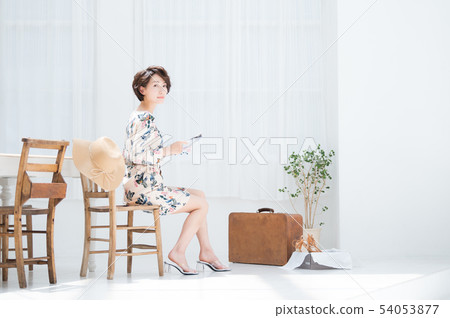 生活方式女性 54053877