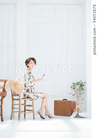 生活方式女性 54053878