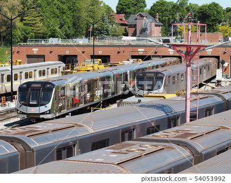 Train station of the Toronto subway Train station of the Toronto subway 54053992