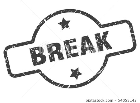 break sign - Stock Illustration [54055142] - PIXTA