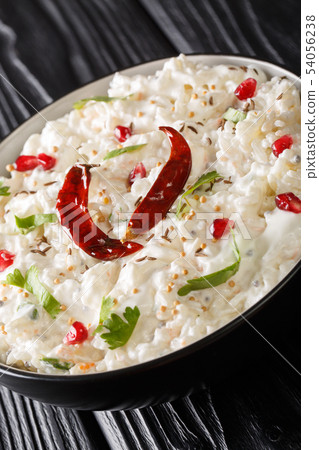 Comforting Curd Rice is a popular dish from South 54056238