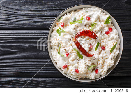 Comforting Curd Rice is a popular dish from South Comforting Curd Rice is a popular dish from South 54056248