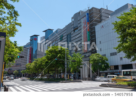 Tenjin Watanabe street Main street south direction 54057958