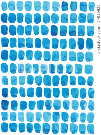 Blue watercolor background - dot Blue watercolor background - dot 54059923