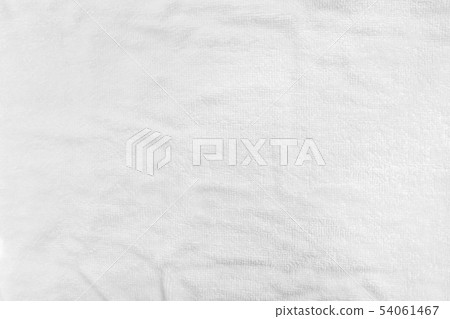 White  abstract cotton towel mock up template. 54061467