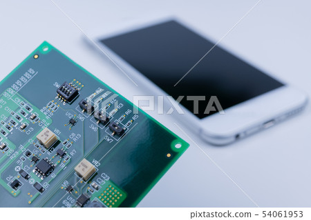 智能手機板電子零件網絡數字圖像 54061953