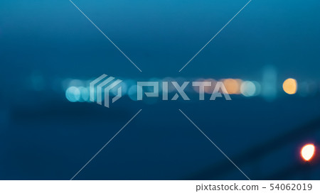 Abstract defocused view of the Golden Gate Bridge 54062019
