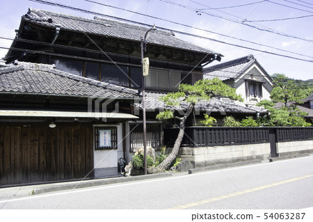 Town line of Tokaido Okabe hotel Town line of Tokaido Okabe hotel 54063287