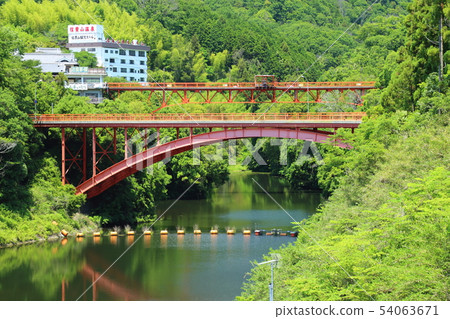 Great view of Daimon Dam Park [Misato-cho, Nara Prefecture, Mt. Shinki] 54063671